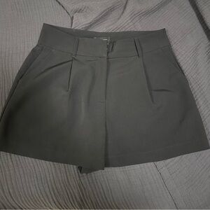 Black Super High Rise Shortie